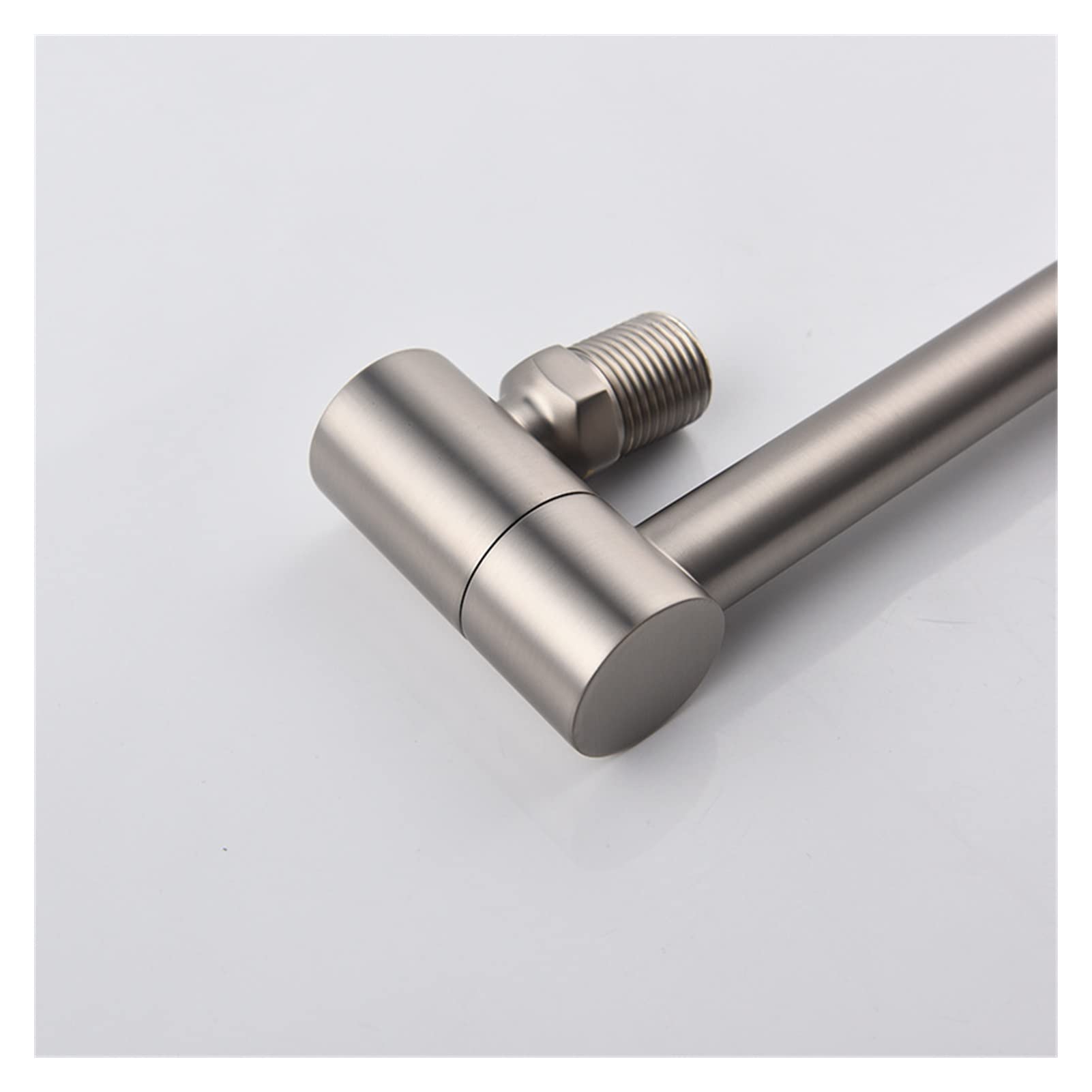 Grifo de baño Cobertura cepillada única lavabo frío Faucet Balcón Mop Pool Pool Extended Faucet Swing Swing Swing Faucet