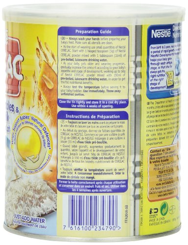 Nestle Cerelac Mixed Vegetables & Rice w/ Milk (Stage 2) - 400g - Thumbnail 2