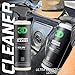 3D Leather Cleaner for Car, GLW Series | Ultimate Deep Cleaning | Removes Dirt, Grease, Body Oils | DIY Car Detailing | Versatile Cleaner for All Leather Goods | 16 oz