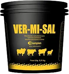 Vermisal 1,110gr Champion Original - Vermífugo De Cocho