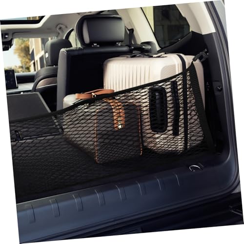 Filet de cargaison SUV Amosfun en polyester noir pour coffre
