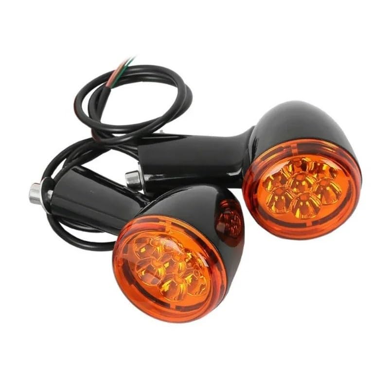 Clignotants Moto LED et Feu de Stop Rouge pour Sportster XL883 XL1200 1992