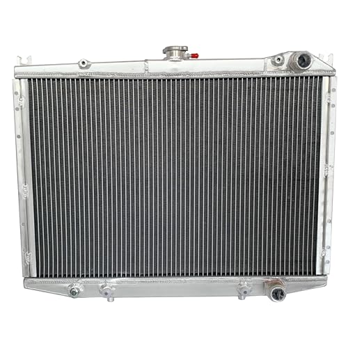 COLLVEX 2Row Aluminum Radiator For Nissan Pickup Pathfinder D21 1986-2004 VG30 Z24 KA24