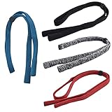 Aabellay 4PCS Coarse Strap Holder Sports Glass Cords Lanyard Eyeglass Chain Necklace Chain Long Necklace Fashion Accessories - C087
