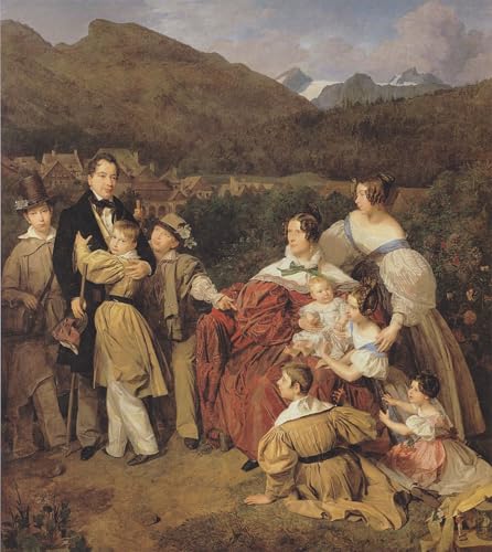 Tableau toile Famille du Dr Josef August Eltz 60x90cm SERENDIPITP
