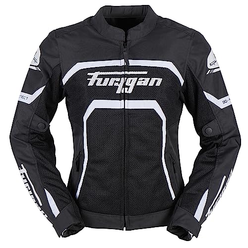 Furygan Veste de moto MYSTIC EVO VENTED - Veste d'été - Doublure Respirant - Ventilation performante - Manche réglable - Tailles différentes