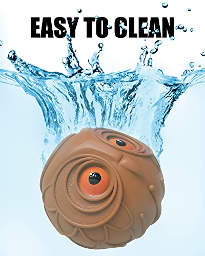 Giggle-Ball-for-Dogs-Owl-Toys-for-Aggressive-Chewers-Dog-Ball-Toy-for-Puppy-Medium-Large-Dogs-Fun-Gift-for-Dog-Natural-Rubber-Cute-Hoot-Brown