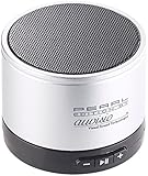 Bluetooth 2.1 mit A2DP- & AVRCP-Unterstützung • Reichweite bis zu 10 Meter • Li-Ionen-Akku mit 3,7 V / 350 mAh • Bis zu 4 Stunden Akku-Laufzeit • Metallgehäuse