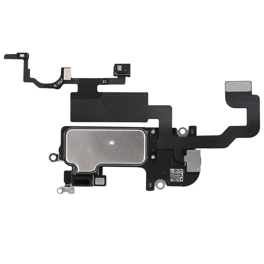 CHICHIYANG Black Ear Speaker Earpiece Proximity Sensor Flex Cable for iPhone 12promax