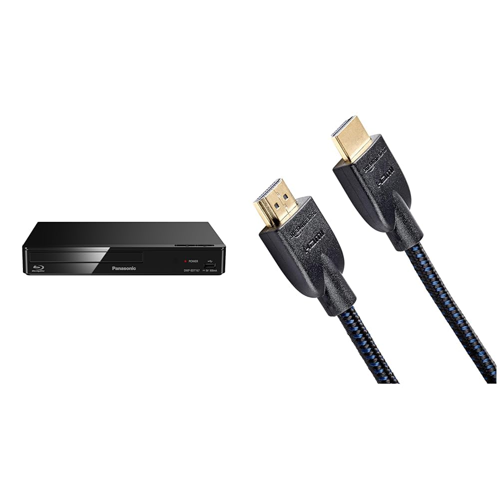 Panasonic DMP-BDT167EG Kompakter 3D Blu-ray Player (Full HD