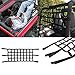 DEDC Red de Carga de Malla para Jeep Wrangler Azotea del Coche Hamaca de Coche Reposo en Cama para Jeep Wrangler, para Ventanilla de Automóvil