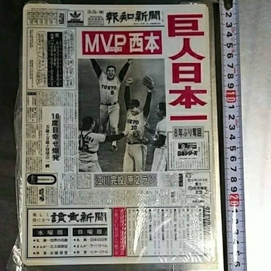 読売巨人軍　下敷き ジャイアンツ 読売ジャイアンツ 集合 ジャビット下敷き