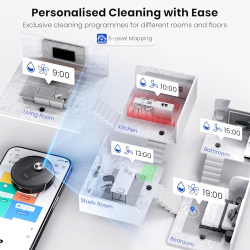 Proscenic Q8 Max Robot Vacuum Mop Q8M の商品画像 5
