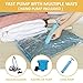 Roomimaster Vacuum Storage Bags, Vacuum Seal Space Saver Bags for Clothing, Travel Lugggage, Carry-on, Blankets, Comforters, Pillow, Bedding, 10 Medium