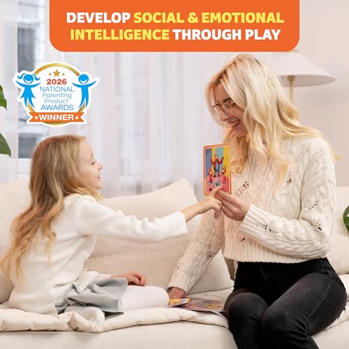 Who What Why Conversation Cards for Kids – Learning Game for Social Skills, Emotional Intelligence & Critical Thinking – Speech Therapy Resources, Sequencing Game & Articulation Materials, Ages 4+ - Image 3