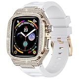 [PEIPEIJIA] 互換 Apple Watch バンド 45mm 44mm 用 Apple Watch 一体型バンド スポーツ アップルウォッチ バンド ケース一体型 Series 10 9 8 SE 7 6 5 4 対応 アップルウオツチ G-Shock