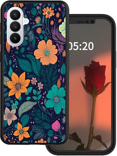 for Samsung Galaxy S26 5G Phone Case with Cute Wildflowers Design Women Girls [Slim Thin] Flexible Soft TPU Silicone Lightweight Anti-Scratch Shookproof Protection Cover for Galaxy S26 5G 6.3" 2026