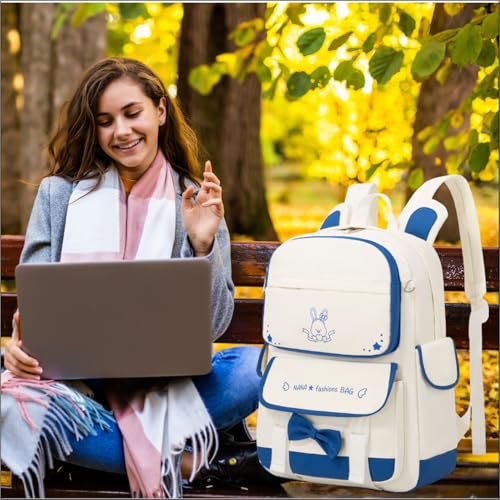 Image of Tinttot 30 Litre, Japanese Korean Style Capybara Niche College Students Light weight School bag Women's Travel Backpack