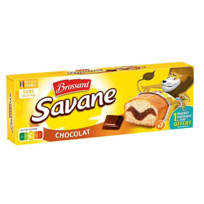 BROSSARD - Savane Pocket Chocolat X7 210G - Lot De 4 - Vendu Par Lot