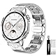 Armband für Huawei Watch GT3/GT3 Pro 46mm/GT 4 46mm/GT2/GT 46mm/GT2 Pro/GT2e/GT Runner/Huawei Watch 3/3 Pro/Watch 4/Watch 4 Pro/Galaxy Watch 46mm/Galaxy Watch 3 45mm, 22mm Edelstahl Metall Ersatzband