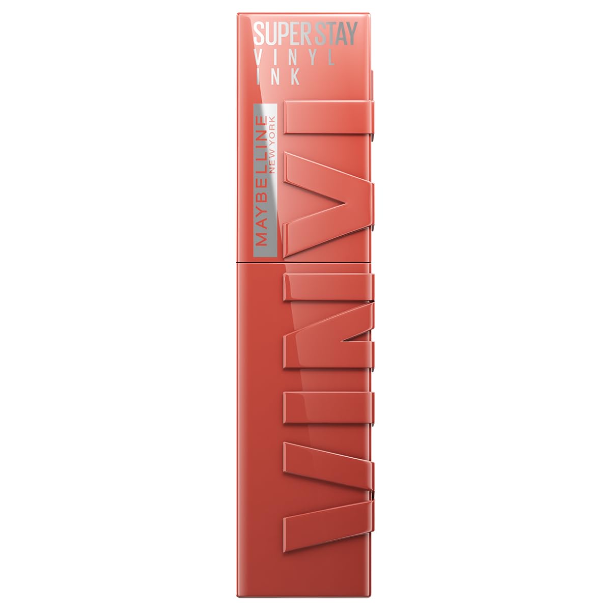 MaybellineNew York Super Stay Vinyl Ink Liquid Lip Colour, 16HR Long-Lasting, Ultra-Pigmented, Smudge & Transfer-Proof, High Shine Finish, Vegan Formula for Comfortable Wear, Shade: 125 Keen