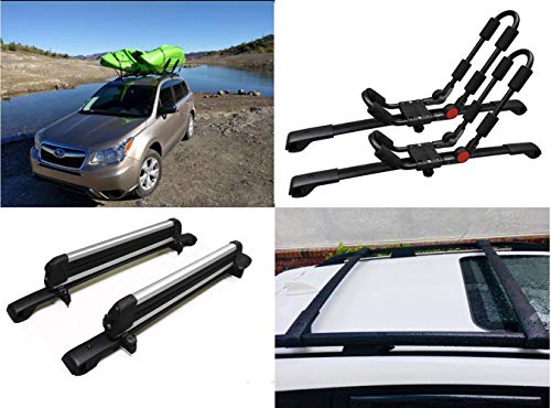 Brightlines Aero Roof Rack Cross Bars Replacement For 2019 2020 2021 2022 2023 Subaru Ascent #TOP5