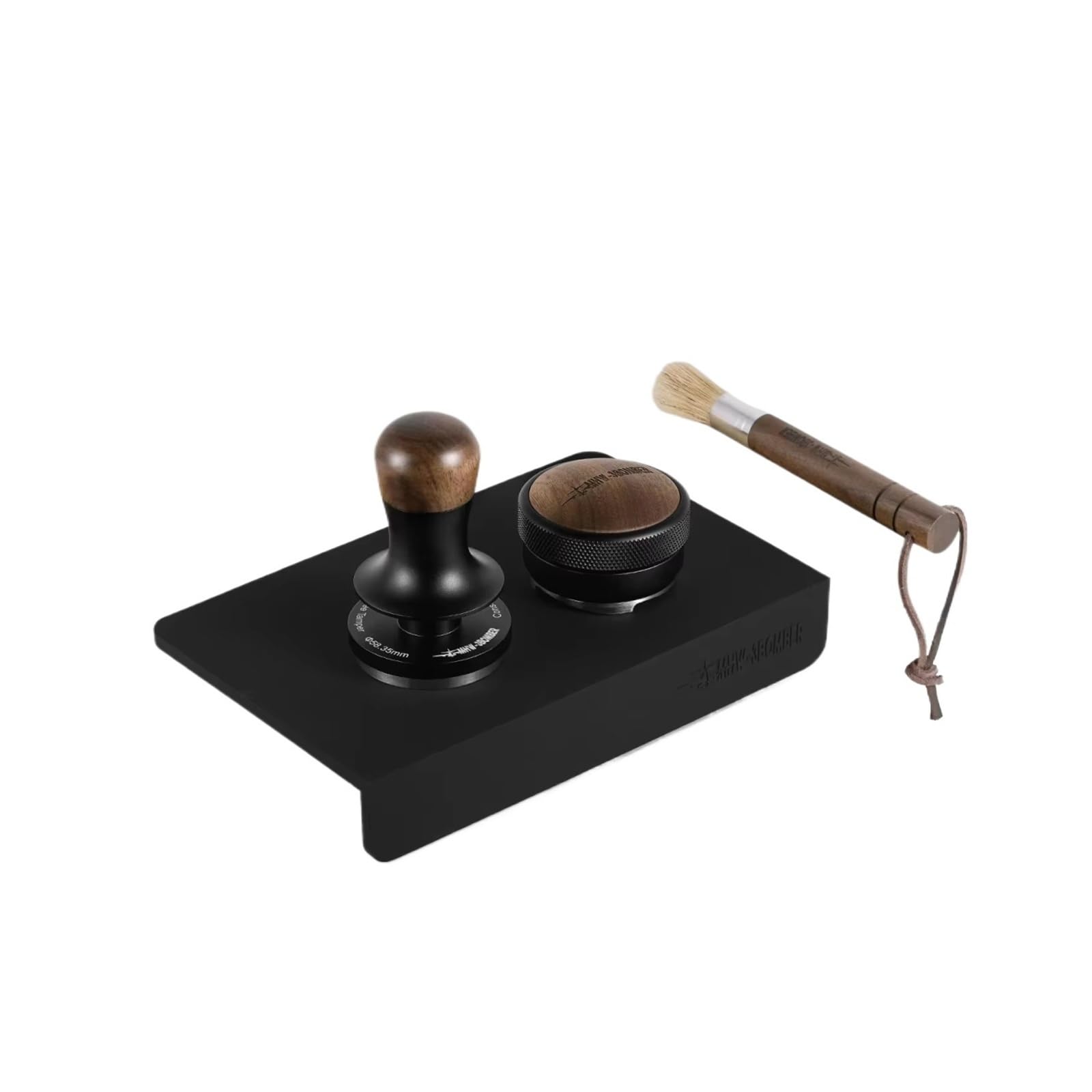 Tasseur de café à pression 30lb 51mm avec base filetée et ressort calibré pour expresso