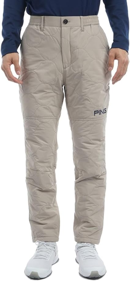 Amazon | [ピン アパレル] メンズ 中綿 ロングパンツ (保温・全方向