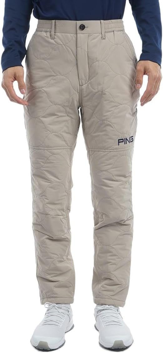 Amazon | [ピン アパレル] メンズ 中綿 ロングパンツ (保温・全方向