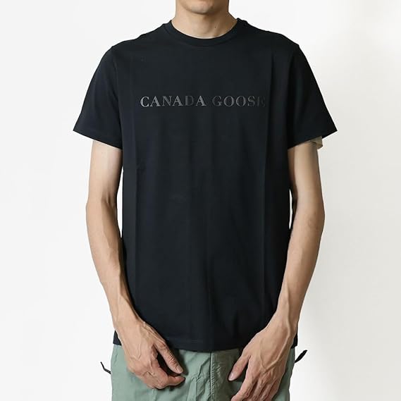 Amazon | [カナダグース] Tシャツ メンズ EMERSEN CREWNECK T