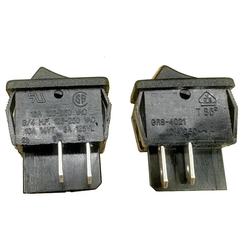 1PC GRS-4021 16A 125-250V高電流ワープボートスイッチ4ピン2ギア15 * 21mm