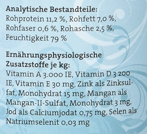 catz finefood N° 13 Hering & Shrimps Feinkost Katzenfutter nass, verfeinert mit Kürbis & Aloe Vera, 6 x 400g Dosen
