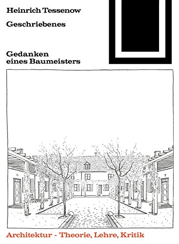Geschriebenes Bauwelt Fundamente 61 livre theorique allemand