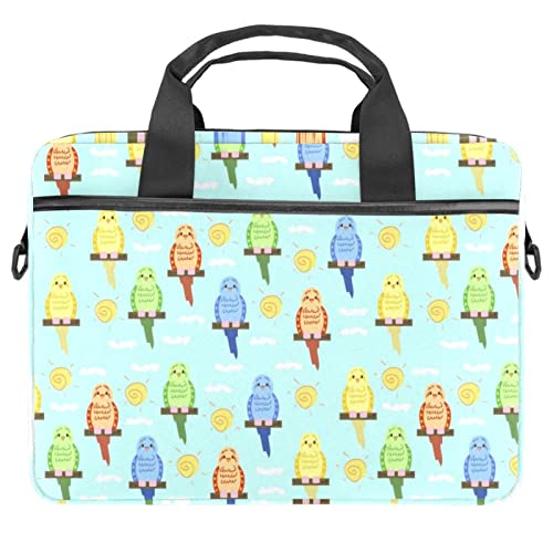 Sac ordinateur portable 13 pouces à motif oiseau pour égayer vos journées de bureau