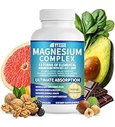VYXION Magnesium Complex 900mg per Serving – High Absorption Magnesium Glycinate with Vitamin D3 ...