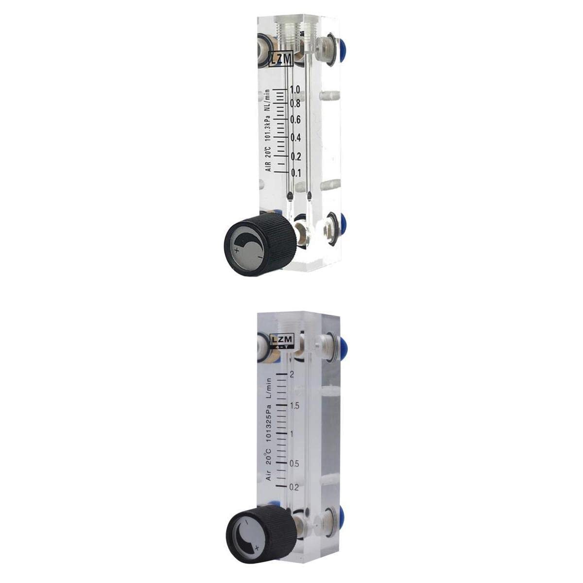 2pcs High-definition Accurate Oxygen Air Flowmeter Panel Type-image-37