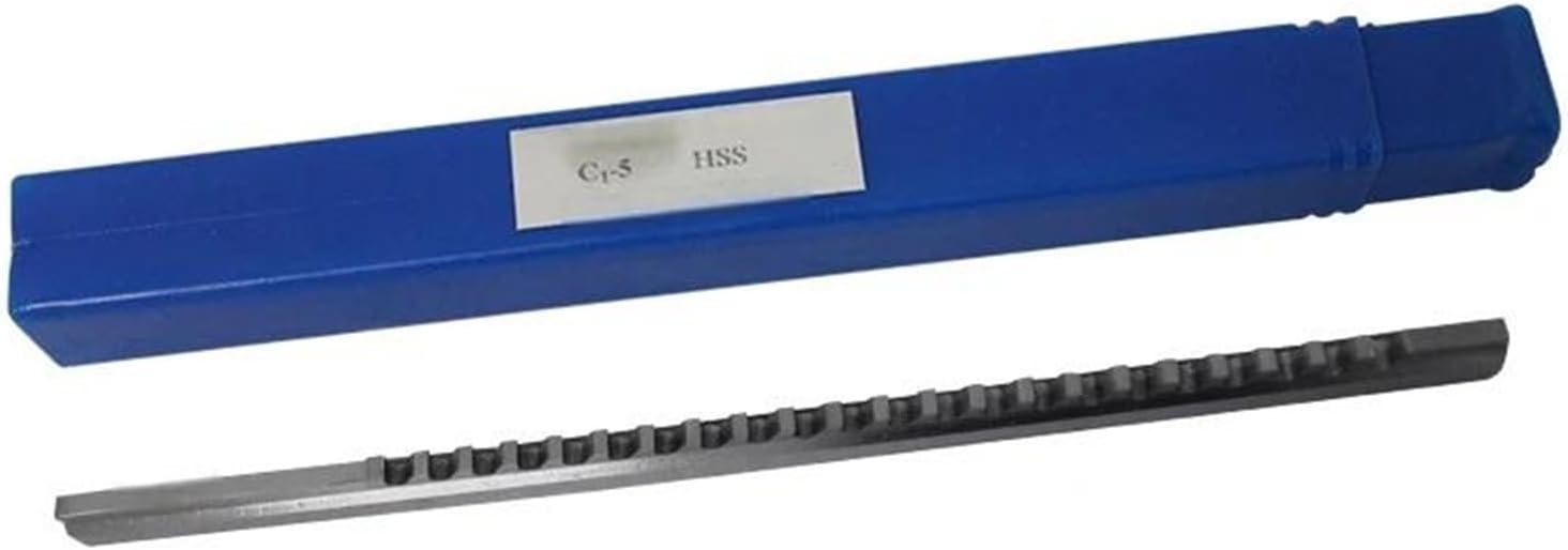 Keyway Cutting Tool Keyway Broach 8mm 6mm 5mm C Push Type High Speed Steel Cutting Tool For CNC Router for CNC Cutting Machine Too(C1 5mm)