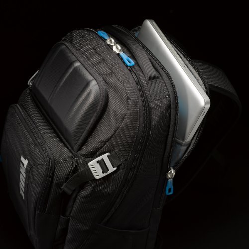 Thule Crossover 32L Backpack - 15inch MacBook Pro / 15.6inch PC/Tablet compatible - Crush proof sunglass/tech pocket - Travel backpack - Carry on sized backpack,Black - Image 10