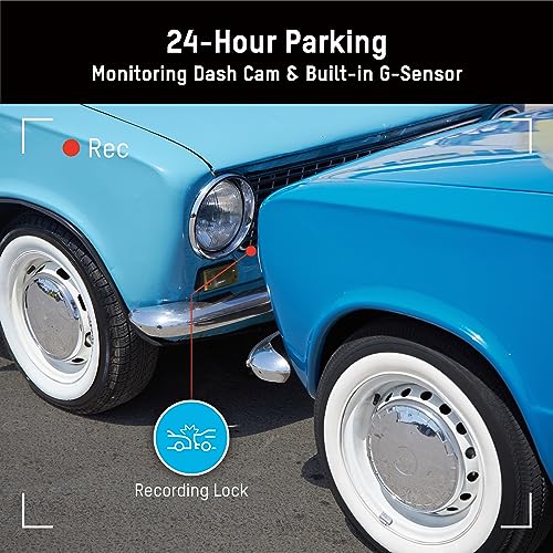 Image of Hikvision Car Dash Camera with GPS | Full HD 2K 1600p Resolution | ADAS | Wi-Fi | Mic & Speaker | Night Vision | G-Sensor | Emergency Recording | Upto 256GB SD Card Supported |AE DC5013 F6 Pro(Black)