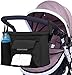 Baby Buggy Poussette Organisateur Grande Capacité Landau Poussette Momie Sac De Rangement Tasse Porte-Bouteille Étanche Universel Sur Sac À Main avec Bandoulière Réglable