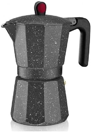 Monix M861009 cafetera induccion rock 9 tazas negra