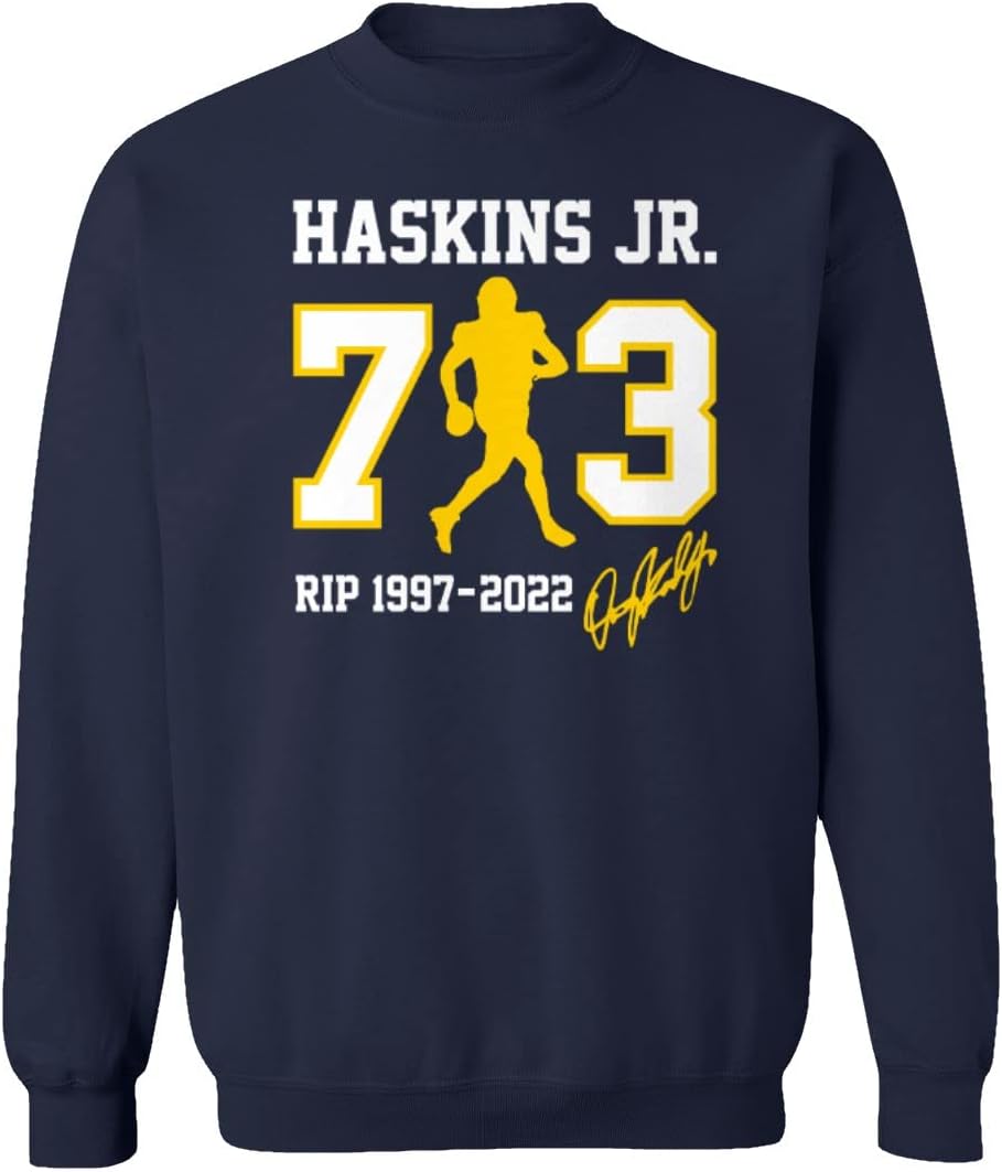 Haskins Jr. Tribute Pittsburgh 3 Ohio 7 Unisex Sweatshirt Crewneck Sweater
