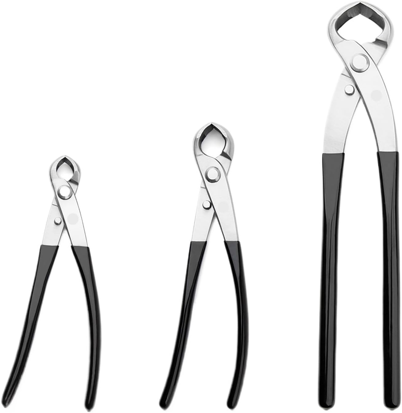 Anti-slip Handle Series Bonsai Tools Concave Edge Knob Cutter(205 mm)