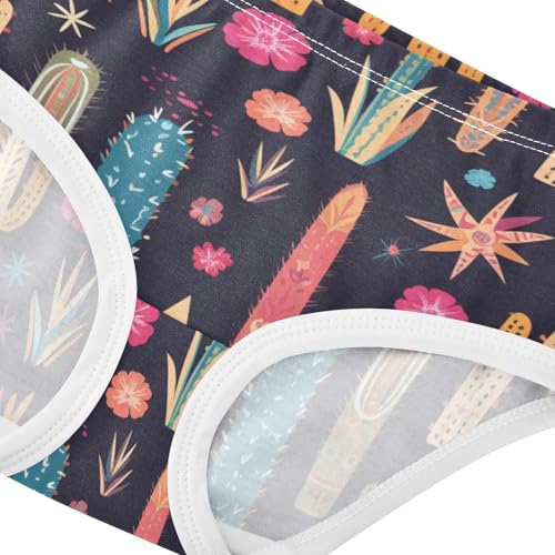 GuoChe Cotton Briefs 1-piecing Hip Design Panties Comfort Color for Toddler Girls in Sizes 2T,3T, 4T, 5T, 6Y and 8Y4