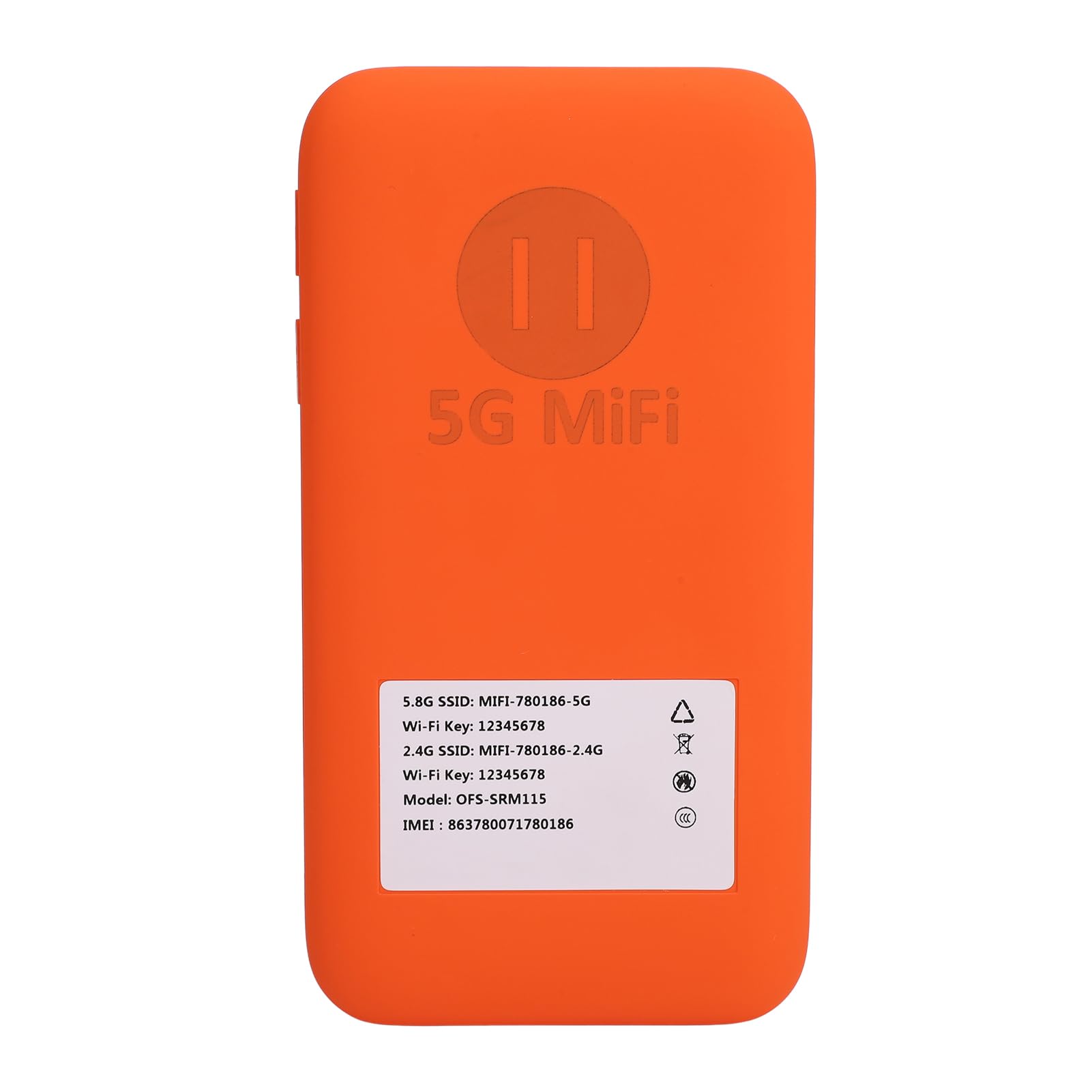 Mobilny Hotspot 5G Router Wi-Fi6 Bateria 6100 mAh IP67 Gniazdo Karty SIM