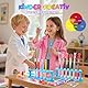 66PCS Bastelset Kinder ab 5-12 Jahre, 12 Stück Stifte Kinder Basteln Geschenk Mädchen 6-12 Jahre Spielzeug ab 6-10 Jahre Kreatives für Mädchen Basteln & Diy Bastelkoffer Geschenke zur Einschulung