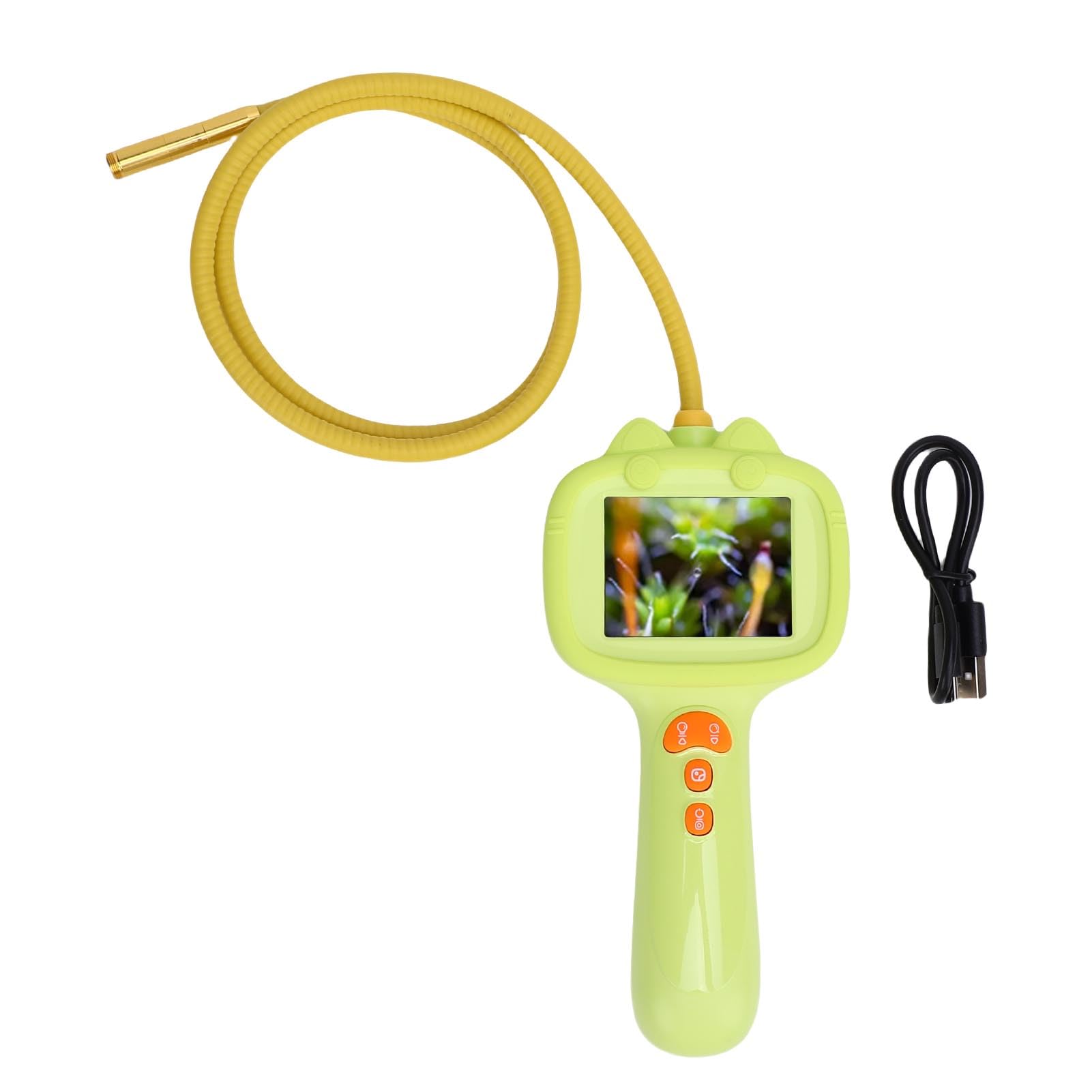 Juguete de Cámara Endoscópica de 2MP con Luz LED, Lente a Prueba de Agua IP67 para Niños, Boroscopio para Niños