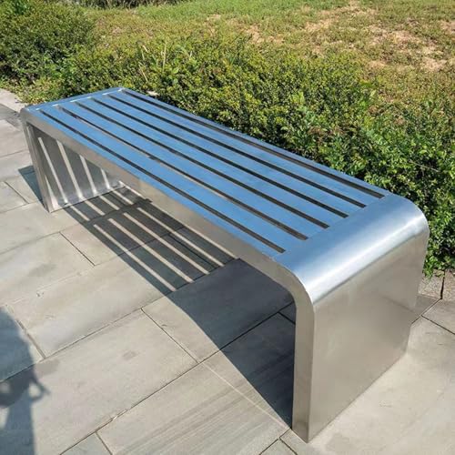 Banc de jardin extérieur compact pour optimiser l'espace du patio - 2