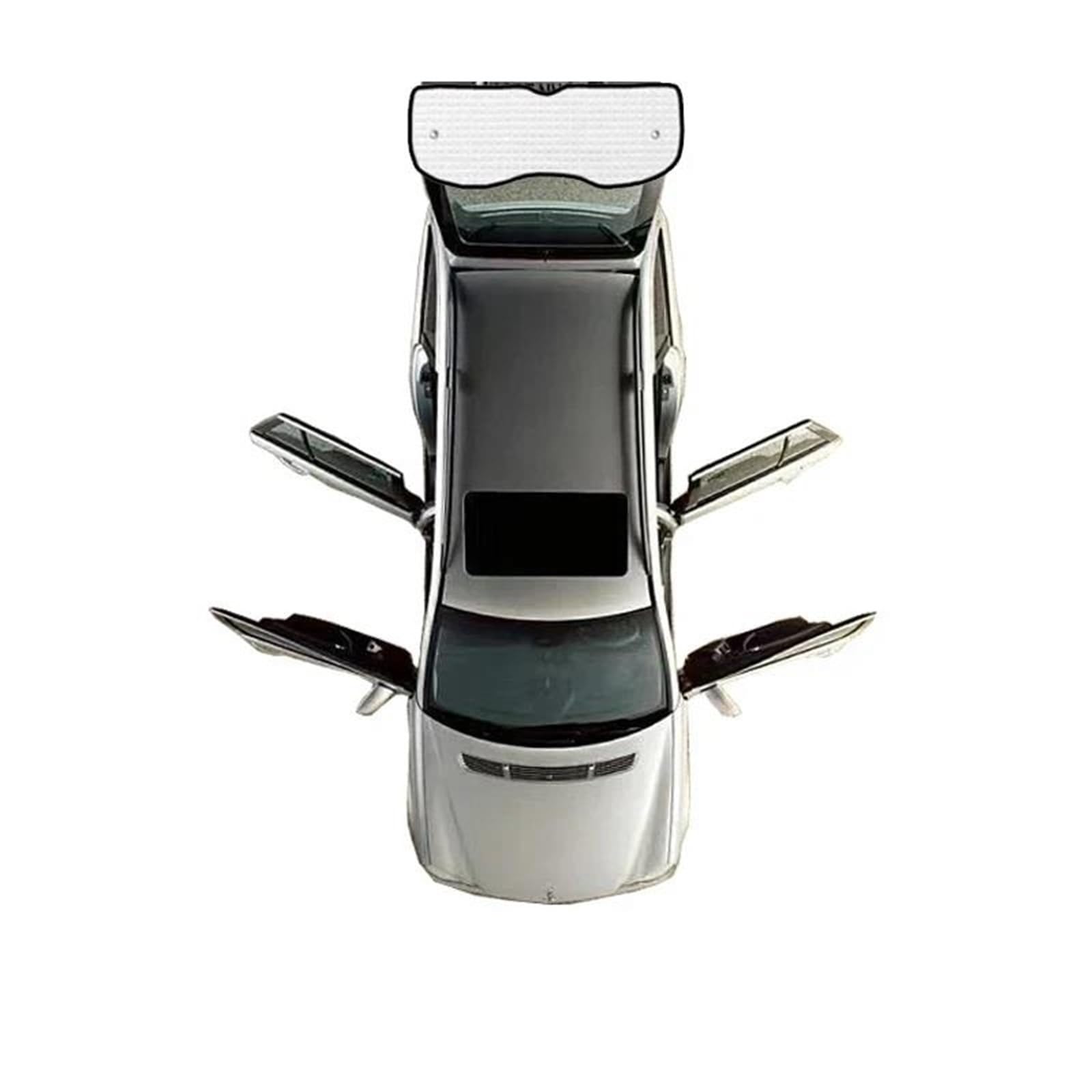 Parasol Para Ventana Coche Para Kadjar 2015-2022 Protector Solar Accesorios Protección Parasol Coche Magnético(Rear Windows)