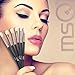 MSQ Eye Brush Set Rose Gold 6pcs Eyeshadow Set Eyebrow Brush Makeup Brushes Eyeliner Brush for Eyeshadow, Eyebrow, Eyeliner, Blending, Concealer, Best for Gifts